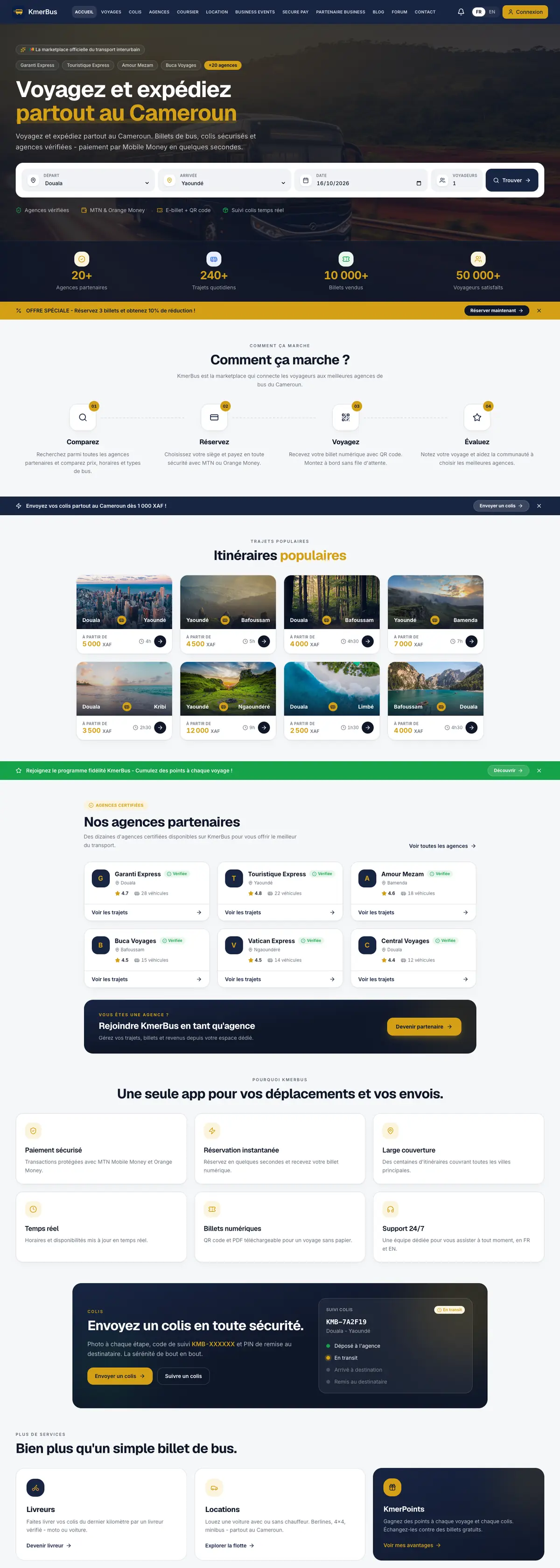 KmerBus website